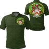 Wolverston Ireland Polo Shirt - Celtic Shamrock - Irish Family Crest A7