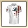 Woman Want Me Fishes Fear Me Polo Shirt