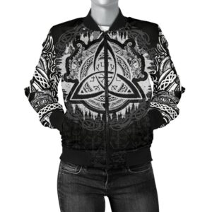 Women's Bomber Jacket - Dragon Celtic A31 Bomber Jacket