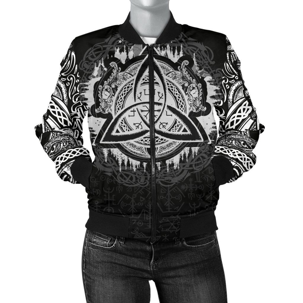 Women's Bomber Jacket - Dragon Celtic A31 Bomber Jacket Women's Bomber Jacket - Dragon Celtic A31 Bomber Jacket