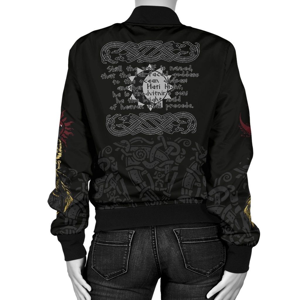 Womens-Bomber-Jacket-The-Wolves-Skoll-and-Hati-A7-Bomber-Jacket-1