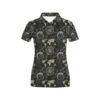 World Map Print Design Lks303 Women'S Polo Shirt