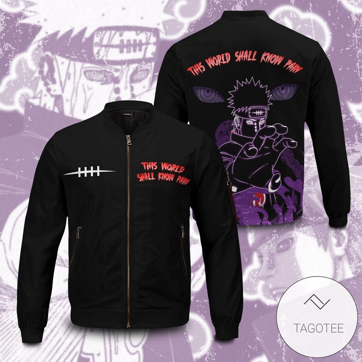 World Shall Know Pain Bomber Jacket World Shall Know Pain Bomber Jacket