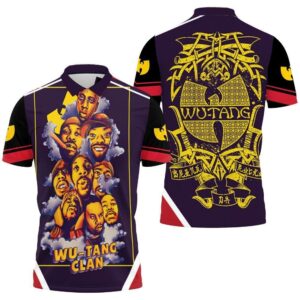 Wu Tang Clan Smoke Legend Hip Hop Rapper For Fan Polo Shirt