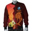 Yap Custom Personalised Men's Bomber Jacket - Tribal Tuna Fish - BN39 Bomber Jacket