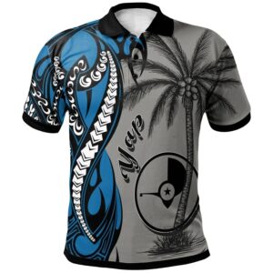 Yap Polo Shirt - Classical Coconut Tree - BN29