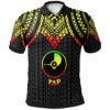 Yap Polo Shirt - Polynesian Armor Style Reagge - BN39