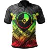 Yap Polynesian Polo Shirt - Yap Reggae Seal Camisole Hibiscus Style - BN18