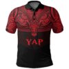 Yap (Red) Polo Shirt Polynesian A15