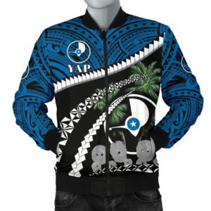 Yap Stone Money Men Bomber Jacket - Road to Hometown K8 Bomber Jacket