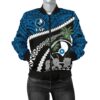 Yap Stone Money Women Bomber Jacket - Road to Hometown K8 Bomber Jacket