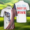 Yell Fore Shoot Six Write Down Five Golf Player Polo Shirt