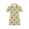 Yorkshire Cute Terriers Print Design Lks301 Women'S Polo Shirt