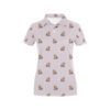 Yorkshire Terriers Print Design Lks302 Women'S Polo Shirt