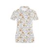 Yorkshire Terriers Print Design Lks308 Women'S Polo Shirt