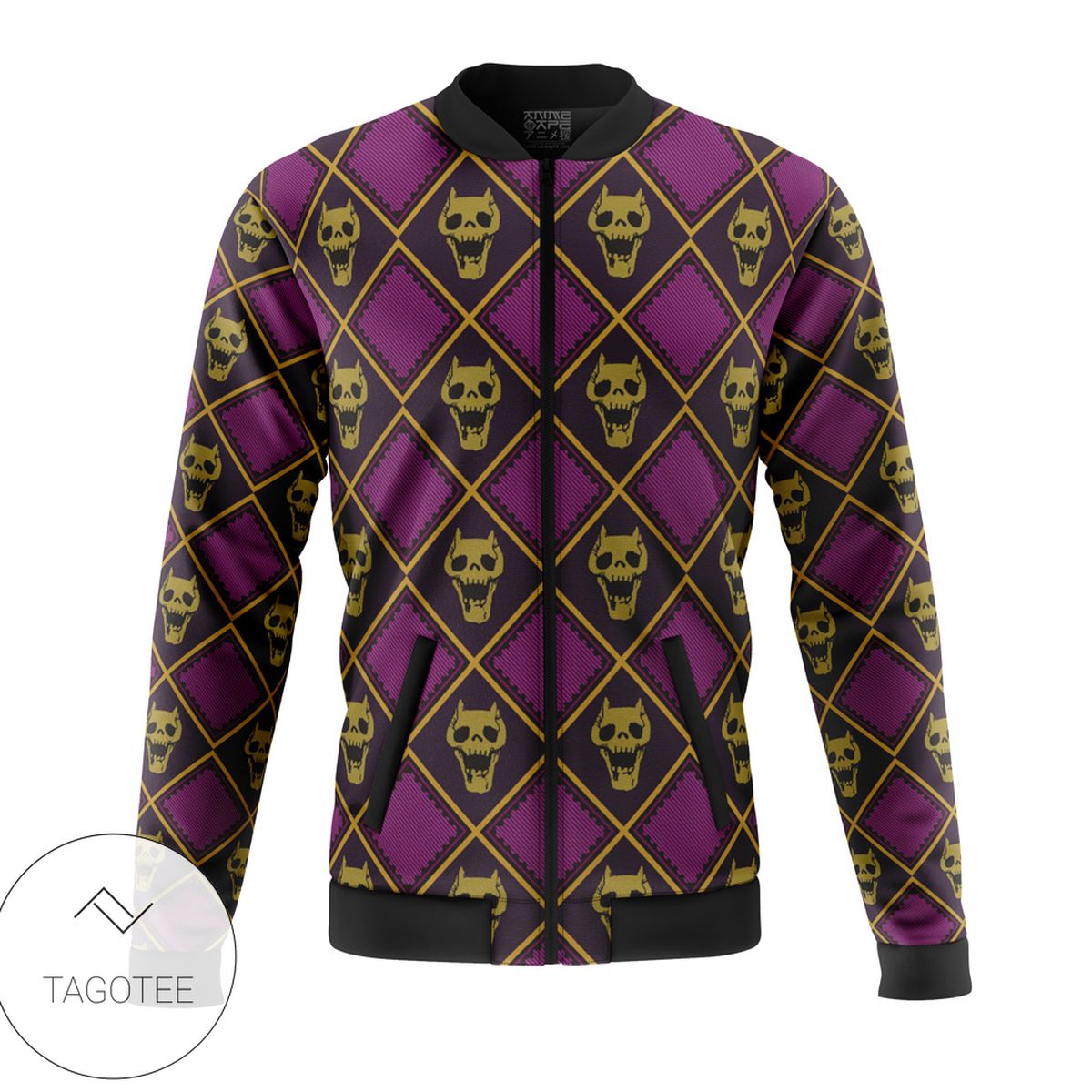 Yoshikage Kira Killer Queen Jojos Bizarre Adventure Casual Bomber Jacket Yoshikage Kira Killer Queen Jojos Bizarre Adventure Casual Bomber Jacket