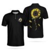 You Are My Sunshine Skull Sunflower Polo Shirt