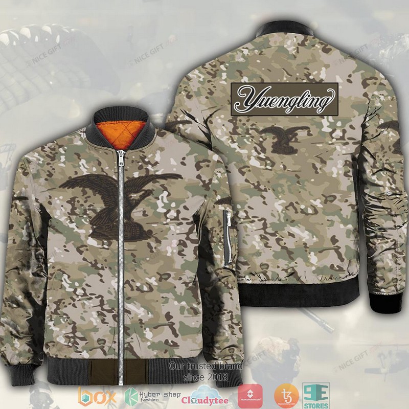 Yuengling Camouflage Bomber Jacket Yuengling Camouflage Bomber Jacket