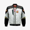 ZAFT Bomber Jacket Custom Gundam Cosplay Costumes Bomber Jacket