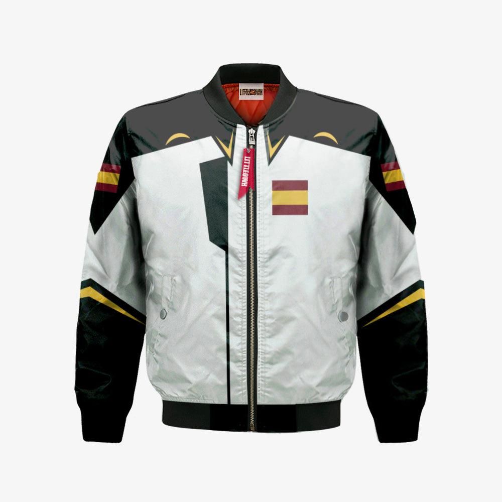 ZAFT Bomber Jacket Custom Gundam Cosplay Costumes Bomber Jacket ZAFT Bomber Jacket Custom Gundam Cosplay Costumes Bomber Jacket