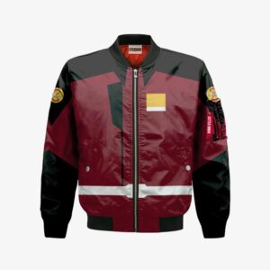 ZAFT Bomber Jacket Custom Gundam Red Cosplay Costumes Bomber Jacket