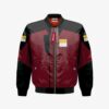 Zaft Red Bomber Jacket Custom Mobile Suit Gundam Cosplay Costumes Bomber Jacket