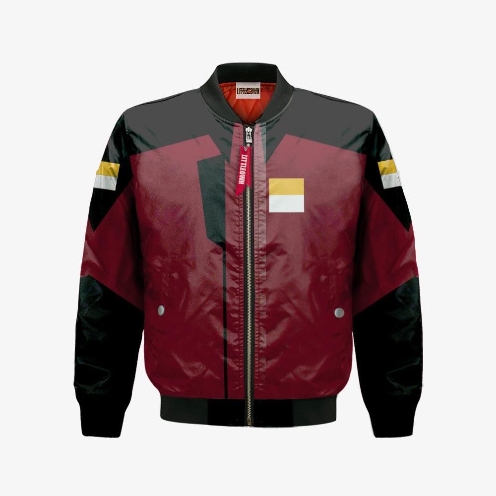 Zaft Red Bomber Jacket Custom Mobile Suit Gundam Cosplay Costumes Bomber Jacket Zaft Red Bomber Jacket Custom Mobile Suit Gundam Cosplay Costumes Bomber Jacket