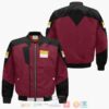Zaft Red Cosplay Costume Mobile Suit Gundam Anime Bomber Jacket