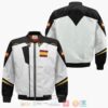 Zaft White Cosplay Costume Mobile Suit Gundam Anime Bomber Jacket