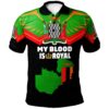 Zambia Polo Shirt - My Blood Is Royal - BN20