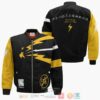 Zenitsu Agatsuma Cosplay Costume Demon Slayer Anime Bomber Jacket
