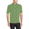 Zombie Eyes Design Pattern Print Men Polo Shirt