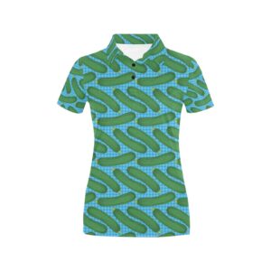 Zucchini Print Design Lks301 Women'S Polo Shirt