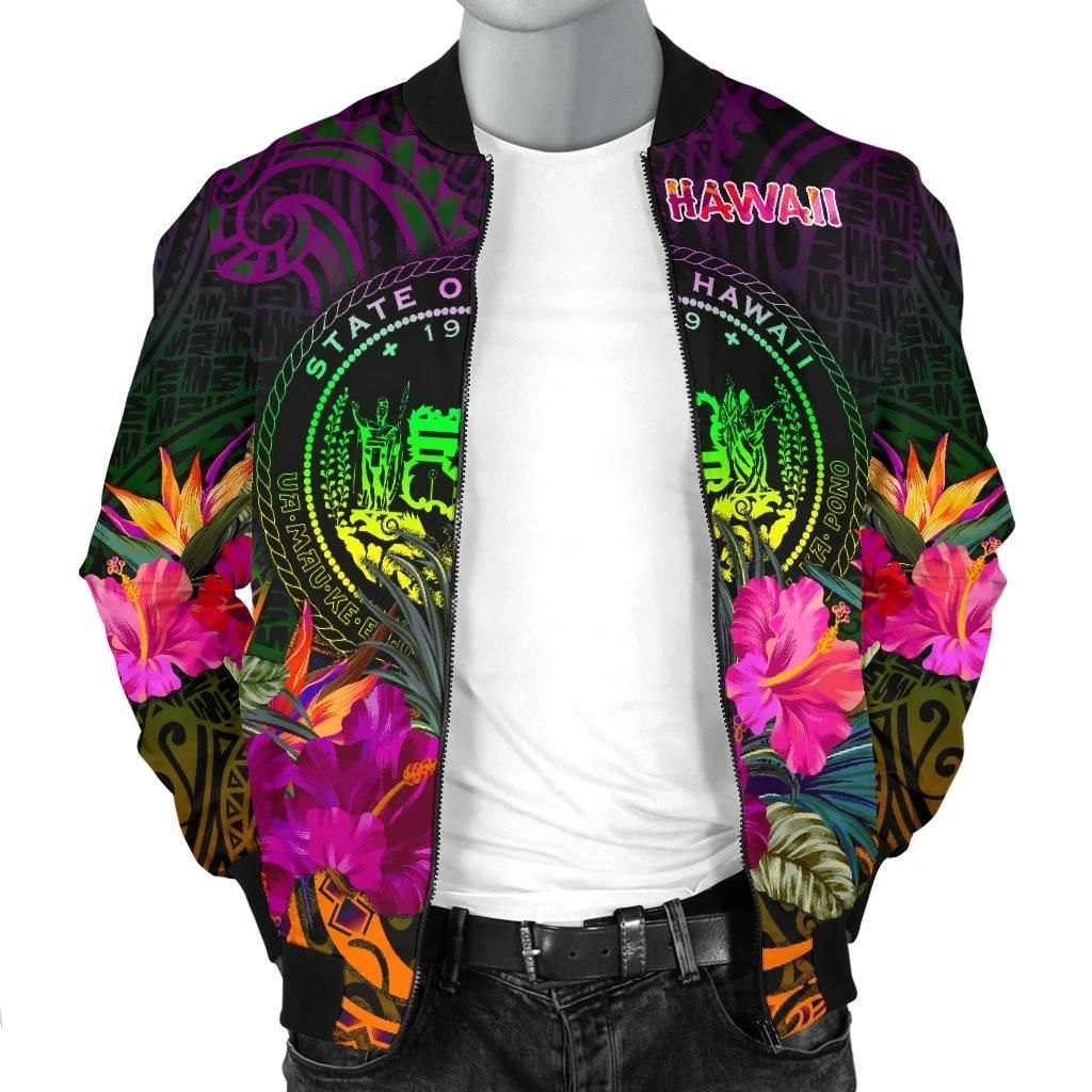bPolynesian-Hawaii-Mens-Bomber-Jacket-Summer-Hibiscus-BN15-Bomber-Jacket-2